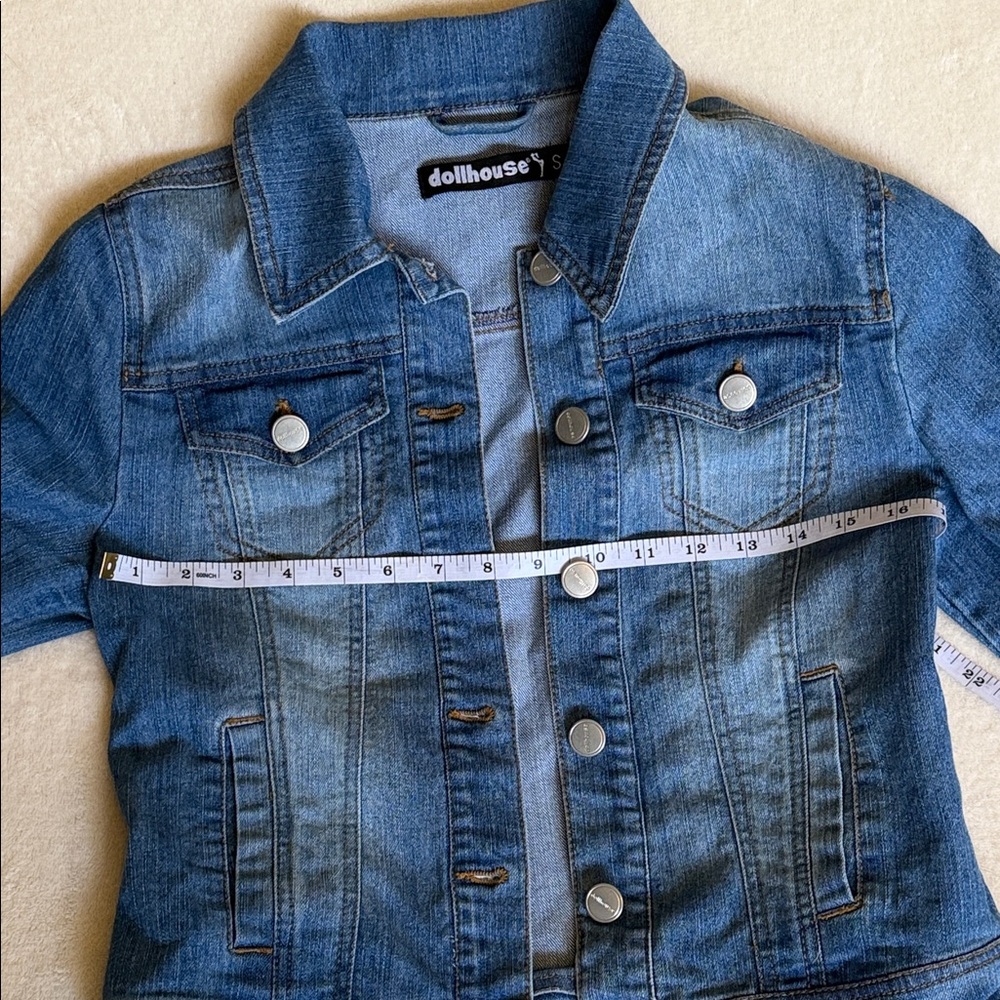 Dollhouse Small Blue Denim Jacket - Picture 5 of 6